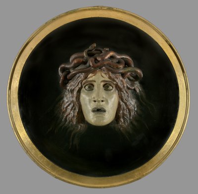 Bouclier avec le visage de Méduse - Arnold Böcklin