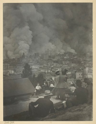 Tremblement de Terre de San Francisco, avril 1906 - Arnold Genthe