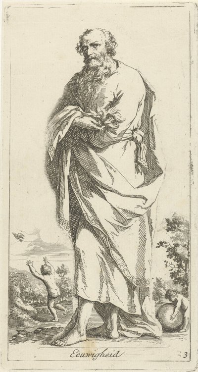 Éternité personnifiée - Arnold Houbraken