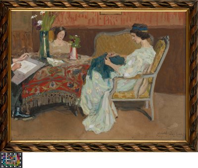 Dutch : Scène de famille - Arnold Lakhovsky