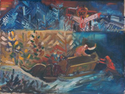 Transport des malades, c.1940 - Arnold Peter Weisz Kubincan