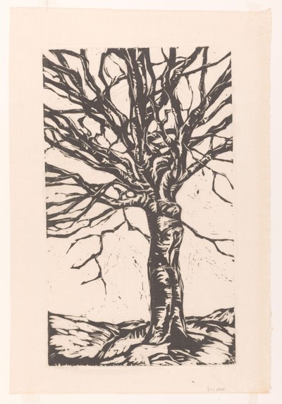 Arbre nu - Arnold Pijpers (signed by artist)