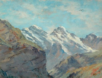 Vue en Norvège - Arnold Priestman
