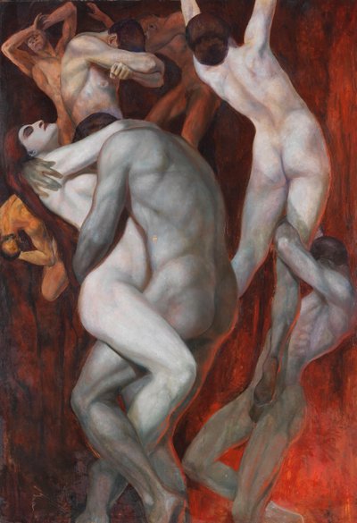 Les Damnés, vers 1910 - Arnold Rechberg