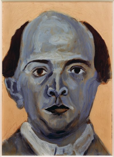 Autoportrait bleu - Arnold Schönberg
