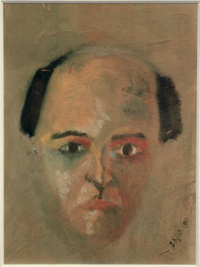 Autoportrait vert - Arnold Schönberg