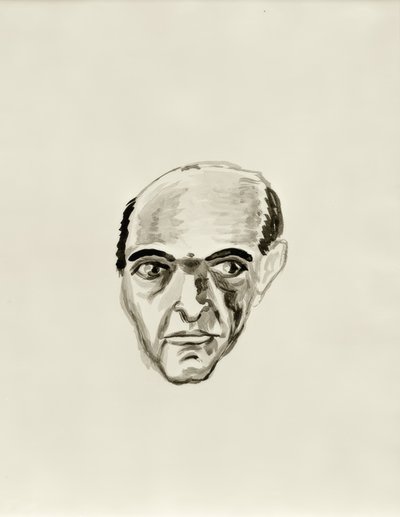 Autoportrait - Arnold Schönberg