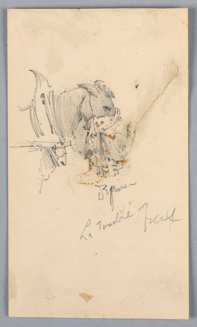 Un cheval de buggy - Arnold William Brunner