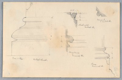 Détails architecturaux - Arnold William Brunner