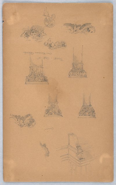 Détails architecturaux - Arnold William Brunner