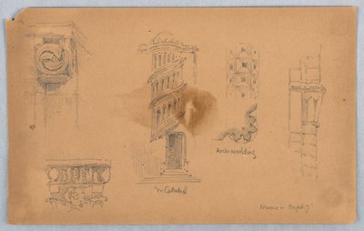 Détails Architecturaux à Nevers - Arnold William Brunner