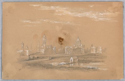 Silhouette de la ville - Arnold William Brunner