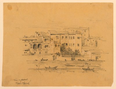 De ma fenêtre, Florence - Arnold William Brunner