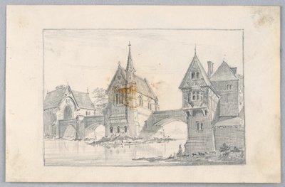Dans une ville allemande - Arnold William Brunner