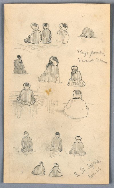 Pèlerins à Sainte-Sophie - Arnold William Brunner