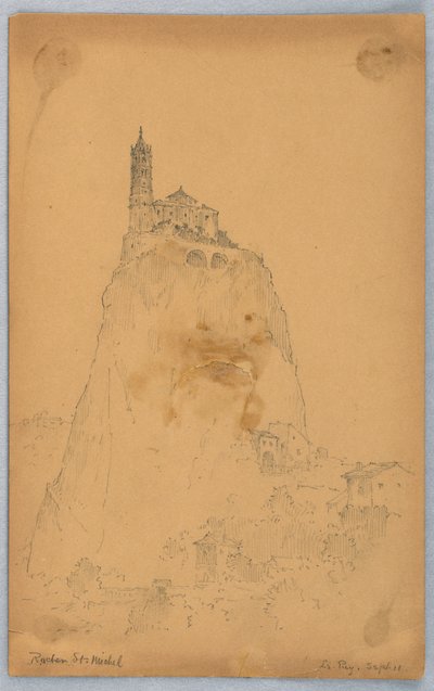 Rocher St. Michel, Le Puy - Arnold William Brunner