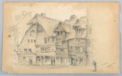 Esquisse de Lisieux - Arnold William Brunner