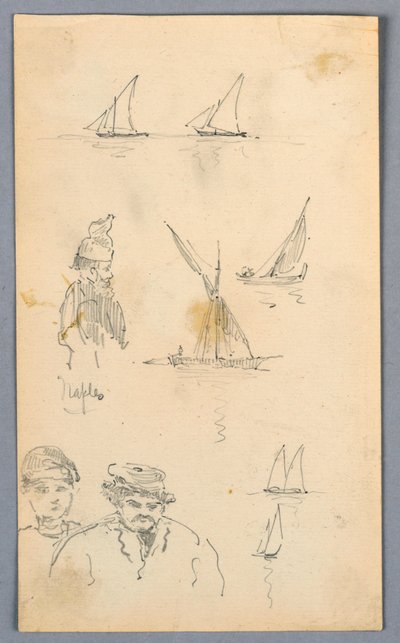 Croquis à Naples - Arnold William Brunner