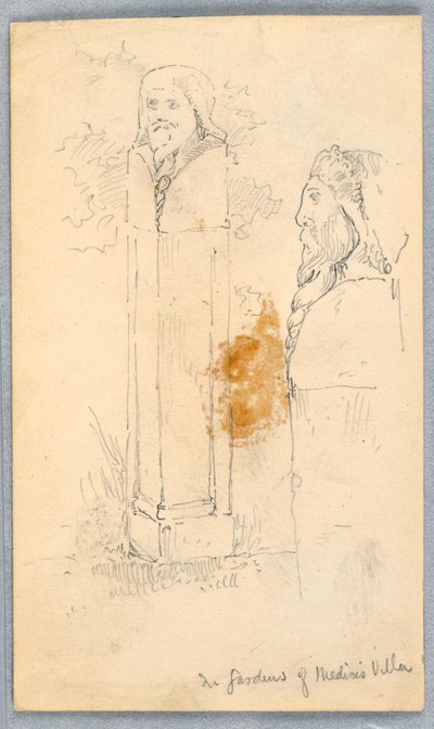 Esquisses de bustes en pierre - Arnold William Brunner