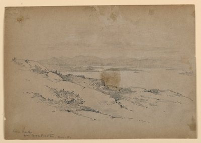 Vue vers le nord depuis Green Mountain - Arnold William Brunner