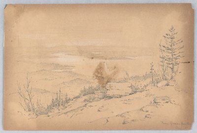 Vue depuis Green Mountain - Arnold William Brunner