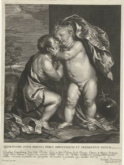 Enfant Jésus et Jean-Baptiste - Arnold de Jode