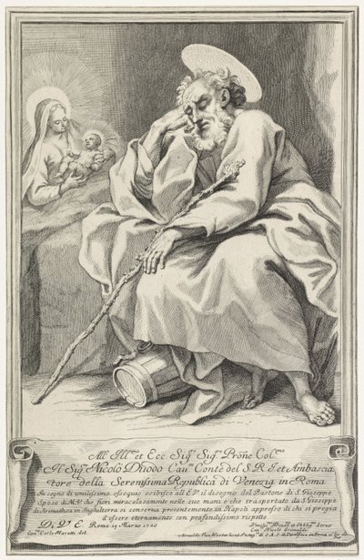 Joseph endormi - Arnold van Westerhout