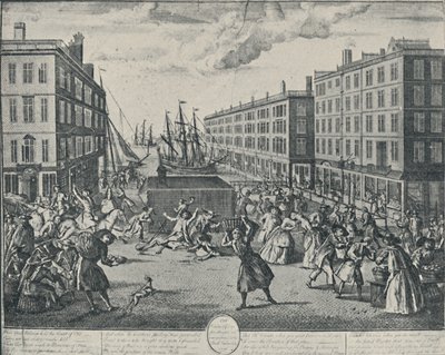 Les Humeurs de Billingsgate, 1736, 1920 - Arnoldus van Haecken