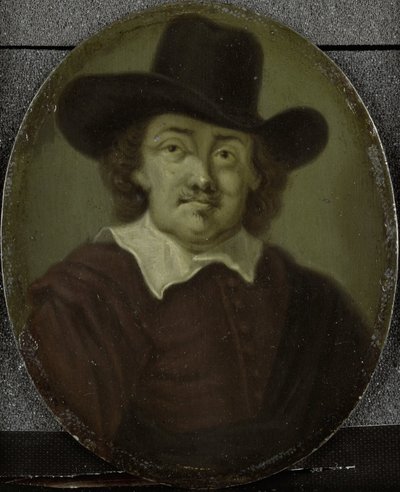 Portrait de Jeremias de Decker, poète à Amsterdam - Arnoud van Halen