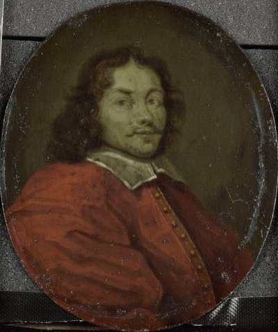 Portrait de Matthijs Gansneb, dit Tengnagel, poète à Amsterdam - Arnoud van Halen