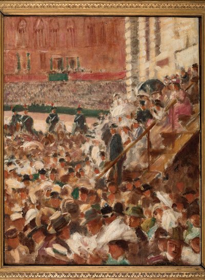 Le Palio de Sienne - Aroldo Bonzagni