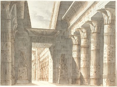 Temple égyptien - Aron Wallick