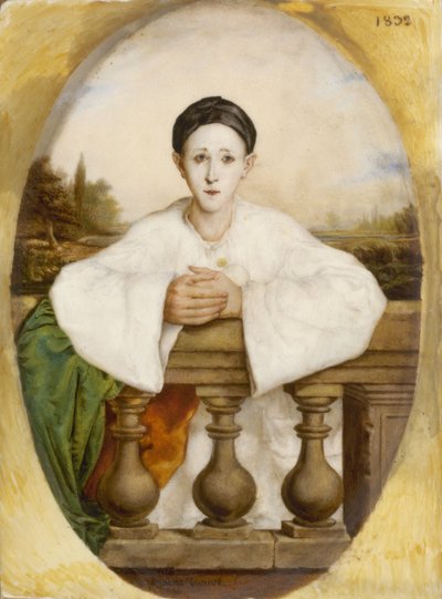 Portrait de Jean-Gaspard Deburau 1796-1846, 1832 - Arsène Trouvé