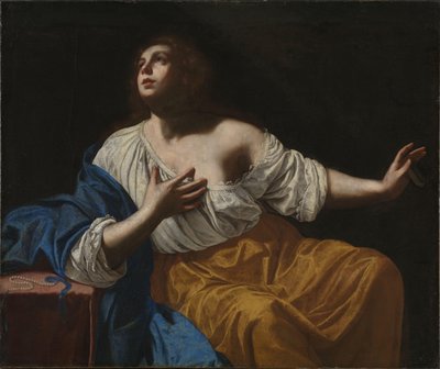 Marie Madeleine pénitente - Artemisia Gentileschi
