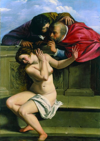 Suzanne et les vieillards - Artemisia Gentileschi