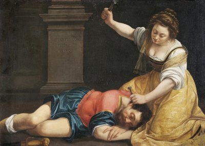 Yaël tuant Sisera - Artemisia Gentileschi