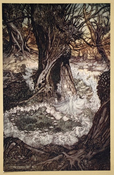 Viens, maintenant une ronde, illustration de 