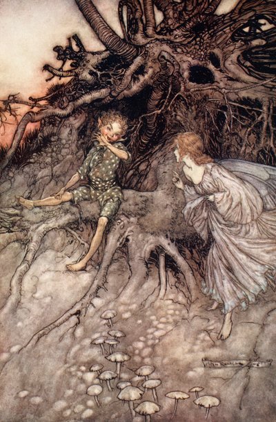 Je suis ce joyeux vagabond de la nuit, illustration de 