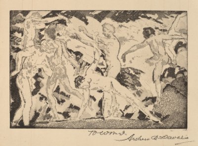 Près de Caliban - Arthur B. Davies