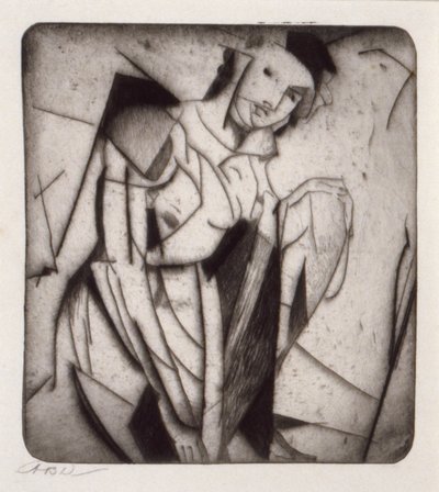 Figure dans le verre - Arthur B. Davies