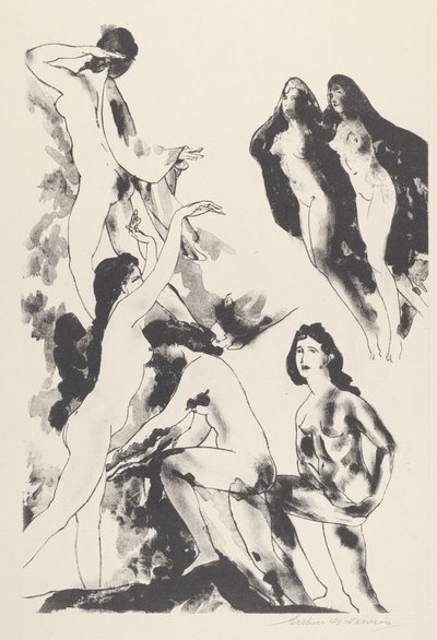 Sans nuages - Arthur B. Davies