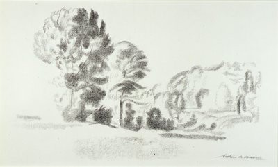 Rive du lac Rockland - Arthur B. Davies