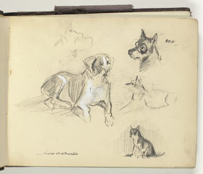 Carnet de croquis I - Arthur B. Davies