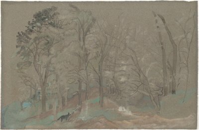 La première neige - Arthur B. Davies