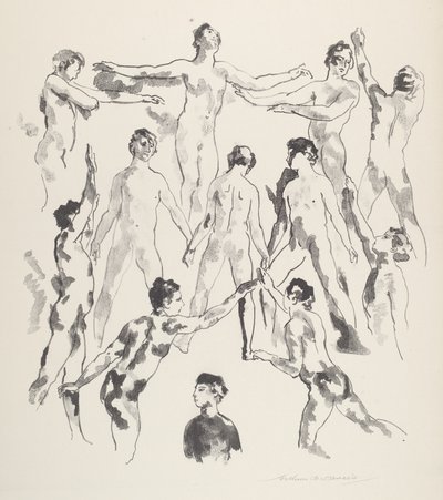 Douze hommes - Arthur B. Davies
