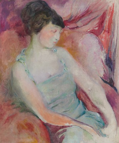 Portrait de Helen Fleck Seyffert, c.1921 - Arthur Beecher Carles