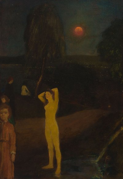 Lune pleine - Arthur Bowen Davies