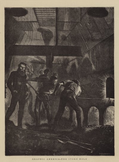 Graphic America, le trou de la chaudière - Arthur Boyd Houghton
