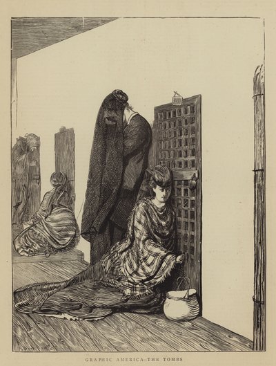 Graphic America, les Tombes - Arthur Boyd Houghton
