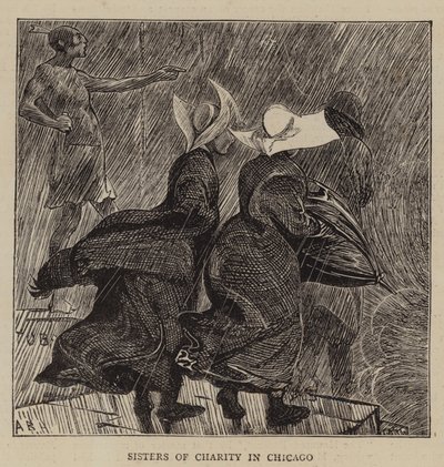 Sœurs de la Charité à Chicago - Arthur Boyd Houghton